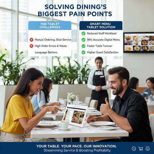 последний случай компании о Reinventing Dining Efficiency with Restaurant Ordering Tablets in Dubai