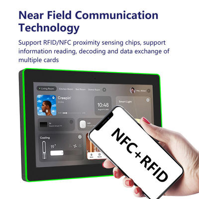 15.6 дюймовый RK3566 NFC POE Power Tablet ПК настенный Android планшет для встреч с светодиодным освещением