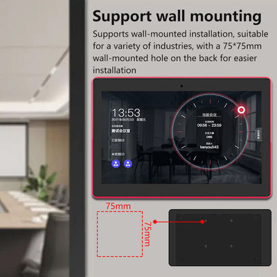 15.6 дюймовый RK3566 NFC POE Power Tablet ПК настенный Android планшет для встреч с светодиодным освещением