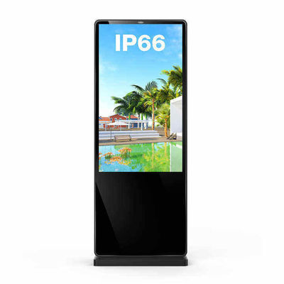 86-дюймовый сверхбольшой вертикальный LCD рекламный дисплей для внутренних киосков