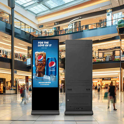 86-дюймовый сверхбольшой вертикальный LCD рекламный дисплей для внутренних киосков