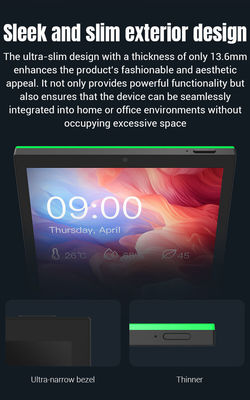 10.1 дюймовый планшет для смарт-дома с POE и NFC для управления Android