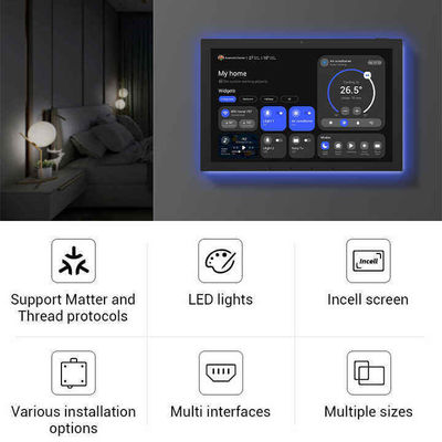 Стенный POE NFC Smart Home Tablet 10,1 дюймовый сенсорный экран управления