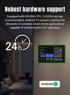 Стенный POE NFC Smart Home Tablet 10,1 дюймовый сенсорный экран управления