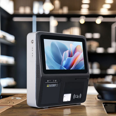 4GB 32GB RK3566 All-in-One POS System с 11,6 дюймовым емкостным сенсорным экраном Читатель магнитных карт и 58-мм принтер