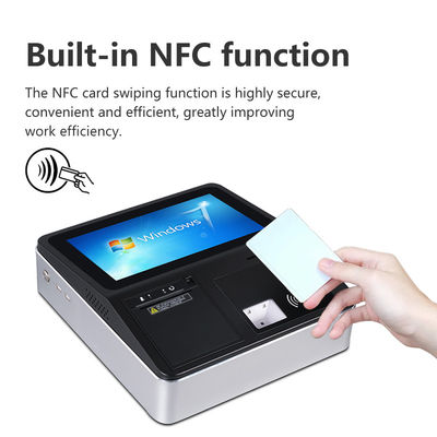 4GB 32GB RK3566 All-in-One POS System с 11,6 дюймовым емкостным сенсорным экраном Читатель магнитных карт и 58-мм принтер