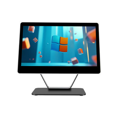 15.6" ЖК-панель с емкостным сенсорным экраном POS терминал Win7/8/10 кассовый регистр Все в одном системе для гостиничной промышленности