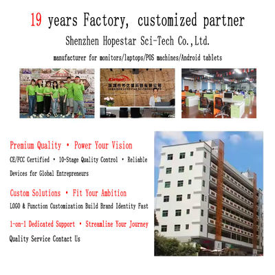 Система быстрого питания POS 15.6 "Все в одном сенсорном экране кассовый регистр Кухонная дисплейная система Принтер заказа NFC QR платежный терминал