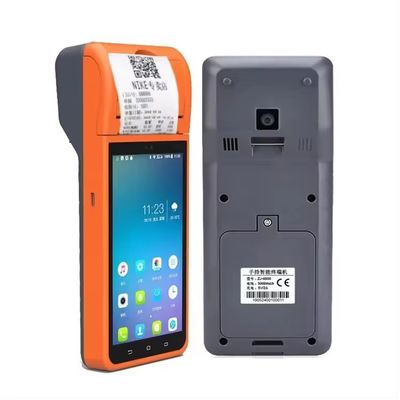 5.5" Ручные системы Android POS Система кассового регистратора Машина сенсорный экран Мобильный POS Терминал WiFi USB NFC Платеж для розничной торговли Синий