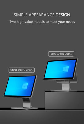 4 ГБ оперативной памяти DDR3 15,6-дюймовый POS-терминал для ресторана, моноблочный сенсорный POS-аппарат, POS-системы Windows