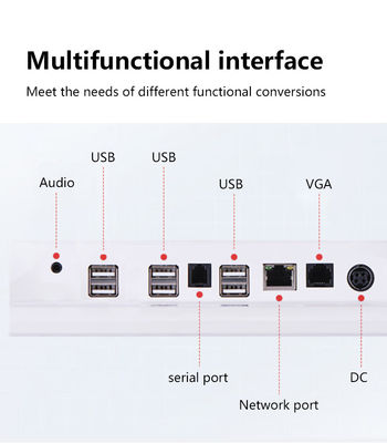 15.1/15.6inch Touch Screen POS Machine для розничной торговли и ресторанов NFC Payment Cash Register