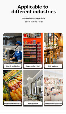 15.1/15.6inch Touch Screen POS Machine для розничной торговли и ресторанов NFC Payment Cash Register