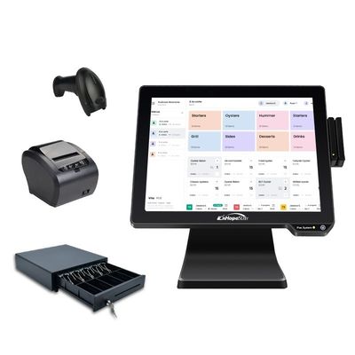 CE ROHS Одобрение OEM Ресторан розничная расписка Принтер Touch Pos Кассирная машина POS Терминал кассовый реестр Все в одном POS Системы