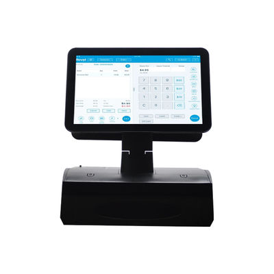 OEM ODM 15,6 дюймовый двойной экран Win7 Pos кассовый регистр N2840 Cpu 2+32GB Desktop POS Terminal с 58 мм принтером, клавиатурой