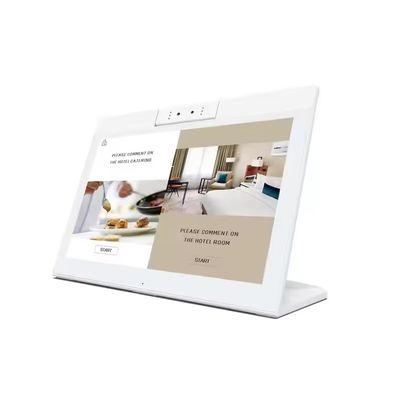 Настольный 10,1-дюймовый планшет L-образной формы на Android, Wi-Fi, NFC, сенсорный экран, четырехъядерный процессор, умный офис, киоск самообслуживания, для бизнеса