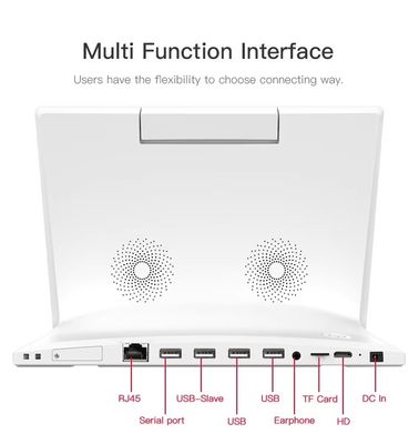 Настольный 10,1-дюймовый планшет L-образной формы на Android, Wi-Fi, NFC, сенсорный экран, четырехъядерный процессор, умный офис, киоск самообслуживания, для бизнеса