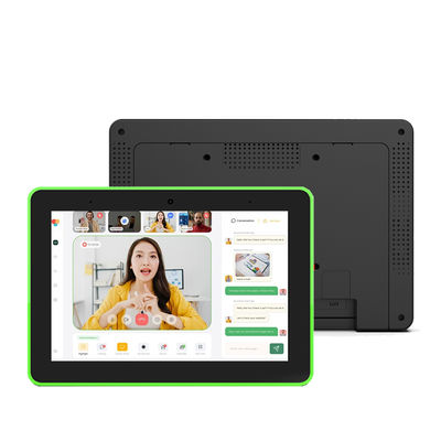 8-дюймовый настенный Android планшет с POE, NFC, Wi-Fi, сенсорным экраном и 4-сторонней светодиодной подсветкой для умного дома, бронирования переговорных комнат, гостиничного расписания