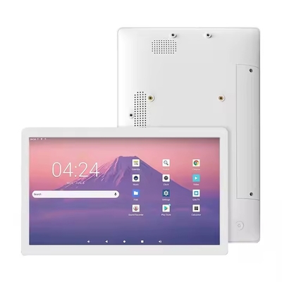 Настенный 24-дюймовый планшетный компьютер Android 12, POE, NFC, ЖК-дисплей, сенсорный экран, коммерческий дисплей, цифровая вывеска, рекламный видеоплеер