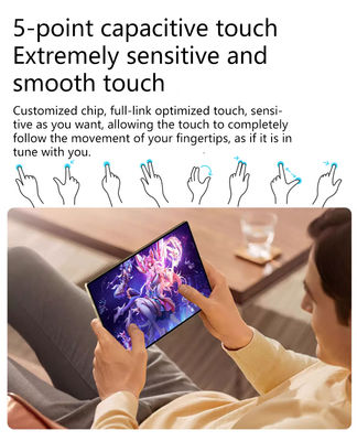 wall mounted 8inch touch screen IPS rockchip business android tablet pc LED light bar POE NFC for conference room booking