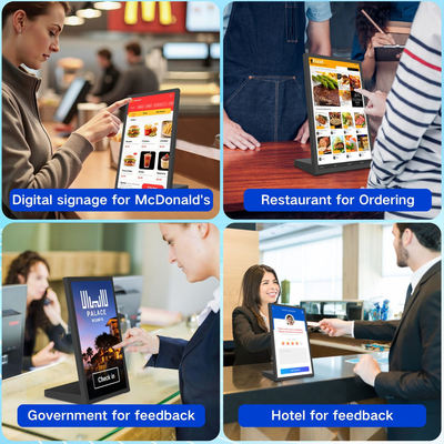 15.6-дюймовый NFC Retail Tablet Rockchip quad core L-образный Android планшетный компьютер Ресторанные другие