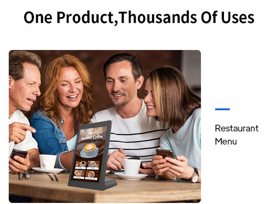 13,3-дюймовый настольный Android-планшет L-образной формы RK3568 для бизнеса, киосков, ресторанов и других целей