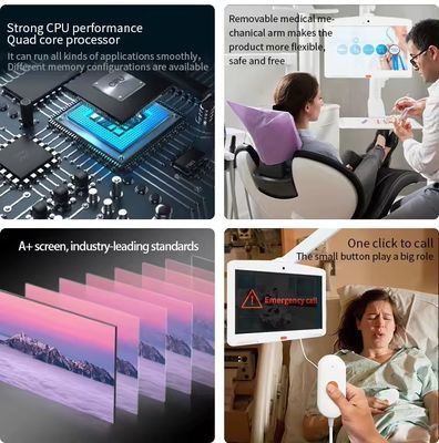 Настенная установка 13,3 дюйма 1080p медицинское обслуживание Wi-Fi SIM-карта солт Android планшетный компьютер медсестра Call System для больницы