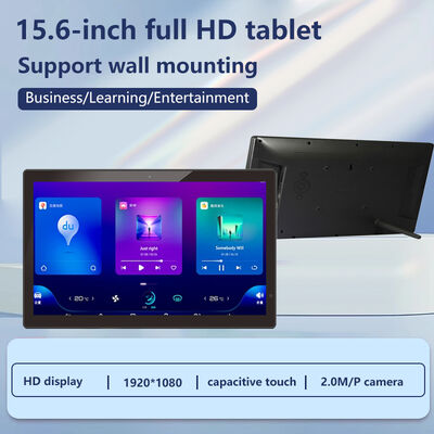 Настенный 15,6-дюймовый планшетный ПК с ОС Win 10, IPS-экраном 1080p, POE, NFC, RJ45, Wi-Fi, сенсорным экраном для бизнеса и рекламы