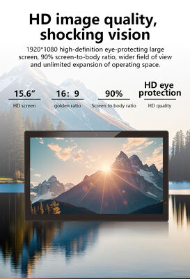 Настенный 15,6-дюймовый планшетный ПК с ОС Win 10, IPS-экраном 1080p, POE, NFC, RJ45, Wi-Fi, сенсорным экраном для бизнеса и рекламы