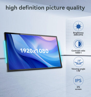 15.6-дюймовый RK3566 Quad-Core Android Tablet PC с 1080p IPS дисплеем и поддержкой POE NFC RFID для конференц-залов
