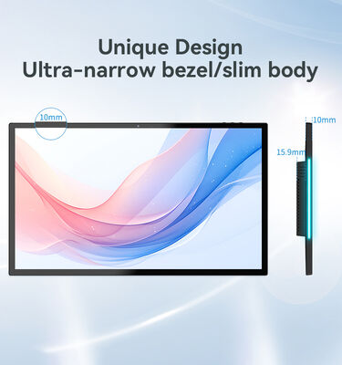 15.6дюймовый планшетный компьютер с Android Rk3566 Quad Core Rockchip сенсорный экран настенный светодиодный световой дисплей для конференц-зала