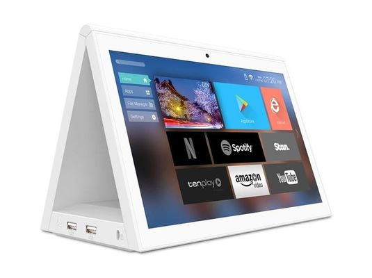 10-дюймовый двойной экран Android Tablet POS с Quad Core RK3288 процессором и водонепроницаемым дизайном