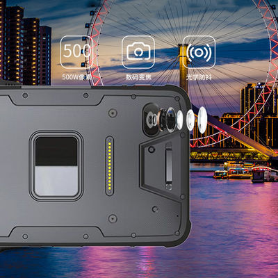 8-дюймовый IP68 прочный биометрический планшетный компьютер с распознаванием отпечатков пальцев и лица