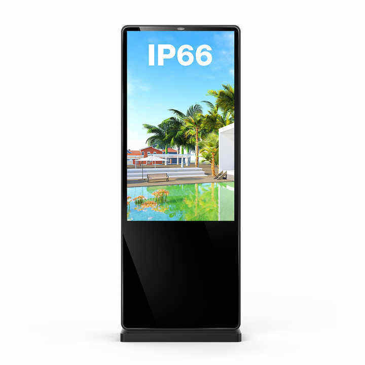 86-дюймовый сверхбольшой вертикальный LCD рекламный дисплей для внутренних киосков