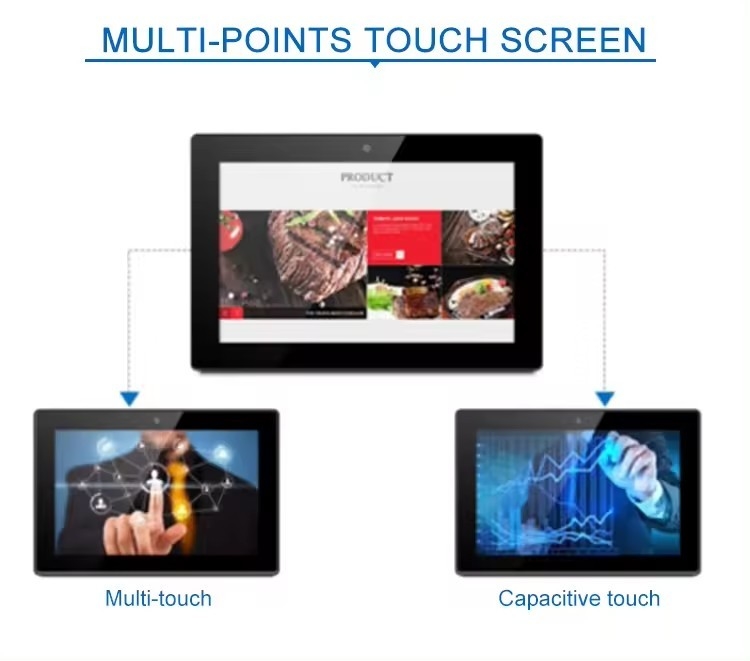 10,1-дюймовый настенный коммерческий рекламный дисплей Digital signage android планшетный ПК POE NFC Camera сенсорный экран для торгового центра