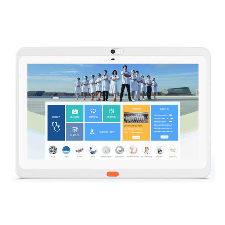 13.3 дюймовый медицинский планшет FHD PC ONE Button Call IPS POE RJ45 Lan Port