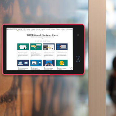 10.1 дюймовый светодиодный свет для встреч Android Tablet POE NFC Реклама RJ45