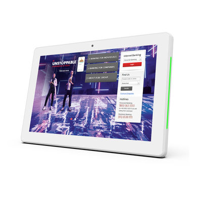 POE NFC Android Tablet PC OEM 10,1 дюйма RK3288 на стенке